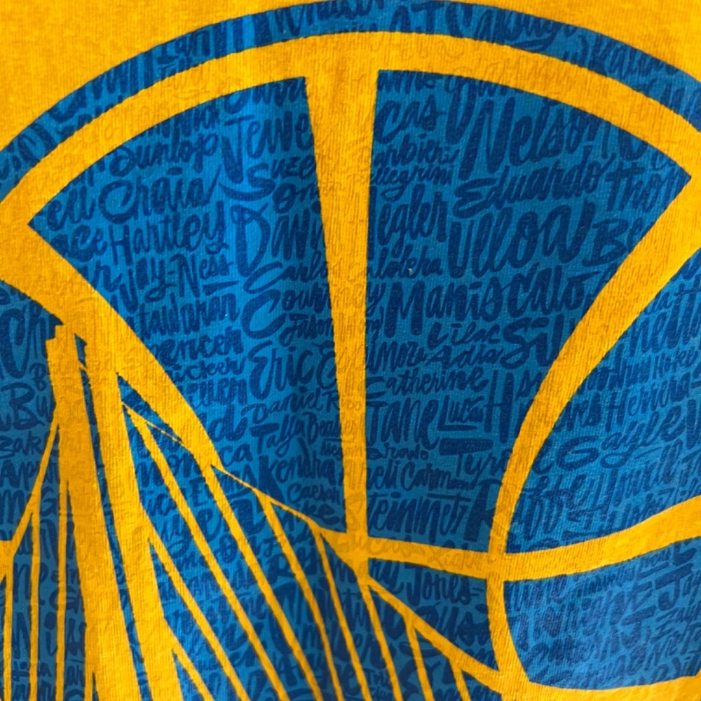 Golden State Warriors- 2018 Playoffs Strength in Numbers Tee- Adult size XL - Picture 8 of 9